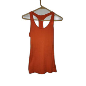 Nike Women's Orange Workout Tank Top | XS